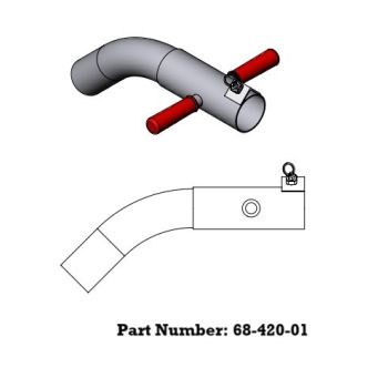 E.H. Wachs Suction Elbow