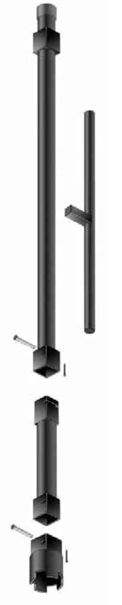 IW-24 ergonomic design — D-handle and feathering trigger detail